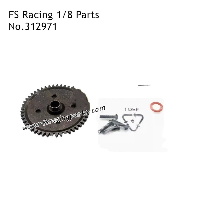 FS RACING 1/8 Scale Drift Car Parts 49T Differential Reduction Gear 312971, FS RACING RC Truck Parts