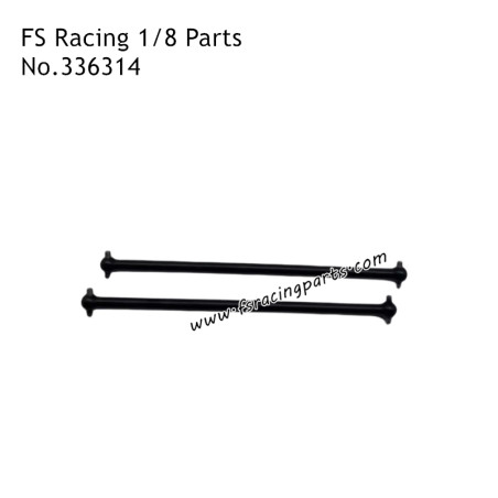 FS RACING 1/8 Scale Parts Rear Axle 336314, FS RACING RC Car Parts