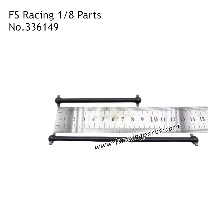 FS RACING 1/8 Scale Parts Center Differential Drive Shaft 336149, FS RACING RC Car Parts