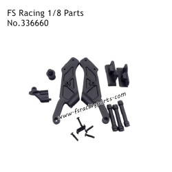 FS RACING 1/8 Scale Drift Car Parts Rear Wing Bracket 336660, FS RACING RC Car Parts