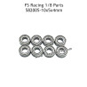 FS RACING 1/8 Scale Parts 10x5x4mm Bearings 582005, FS RACING RC Truck Parts
