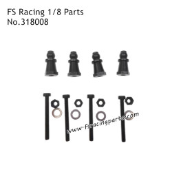 Shock Ball Head Set 318008 Parts for FS RACING 1/8 Scale Drift Car