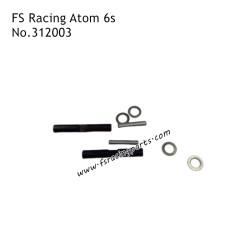 FS RACING Atom 6s Parts Differential Steel Shafts 312003