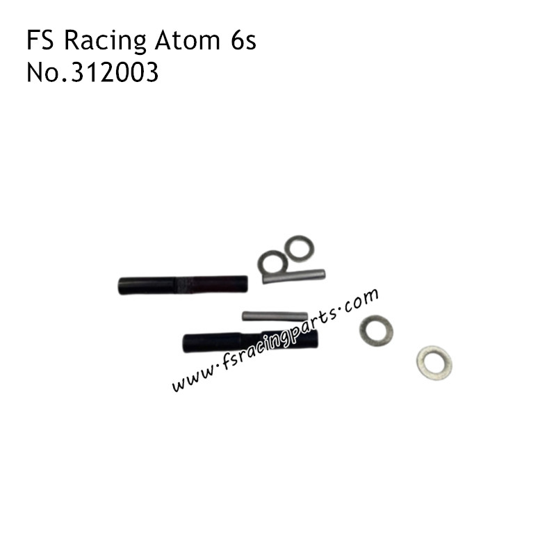FS RACING Atom 6s Parts Differential Steel Shafts 312003