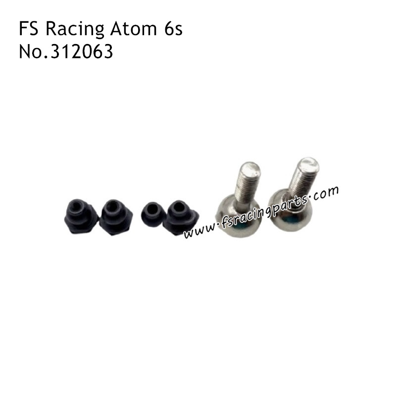 FS RACING Atom 6s Parts Front Swing Arm Ball Head Set 312063