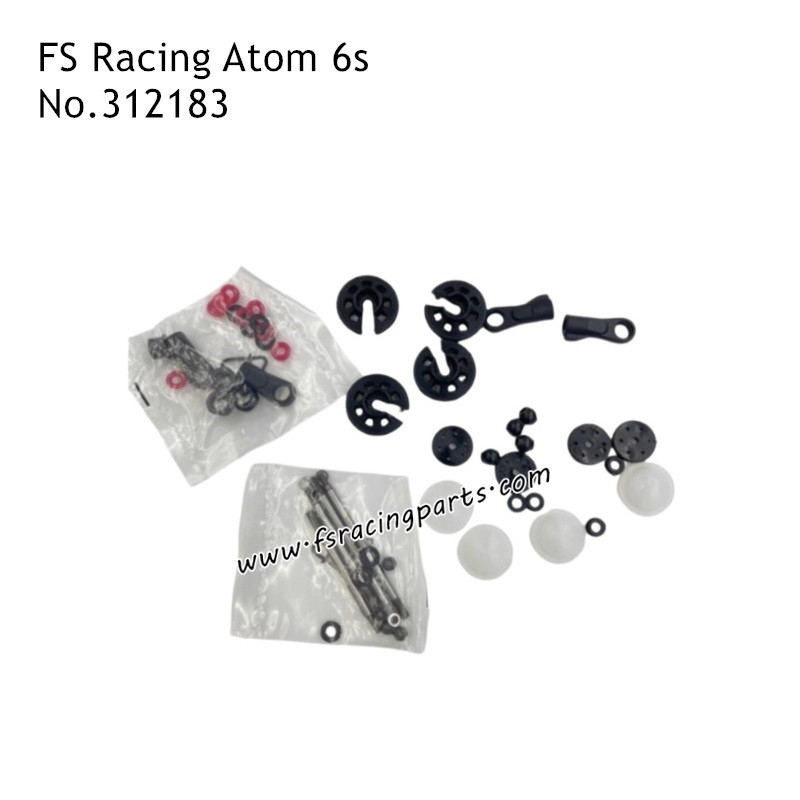 FS Racing Atom FS-33675P Parts Shock Absorber Repair Kit 312183