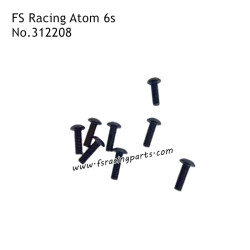 FS Racing Atom FS-33675P Parts Round Head Screws for Car Body Columns 312208