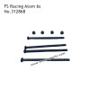 FS Racing Atom FS-33675P Parts Swing Arm Screw Shaft Set 312868