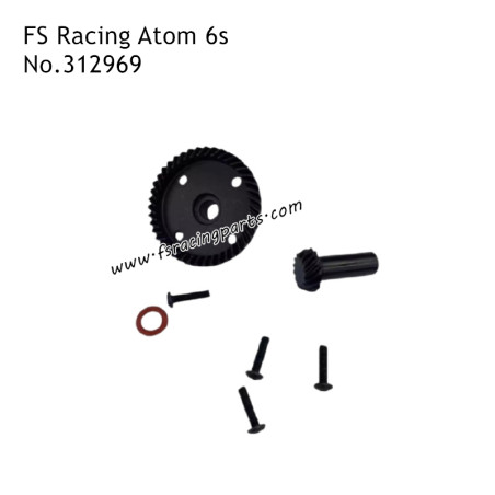 FS RACING Atom 6s Parts Large and Small Steel Gear Sets 312969
