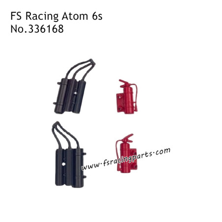 FS RACING Atom 6s RC Car Parts Plastic Fire Extinguishers 336168