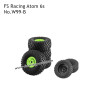 FS RACING Atom 6s RC Car Parts Wheels  Green