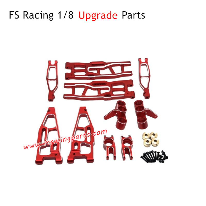 FS RACING 1/8 Scale Upgrade Parts Kits Red