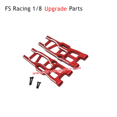 FS RACING 1/8 Scale Tank Shark Upgrade Parts Rear Lower Swing Arm Red