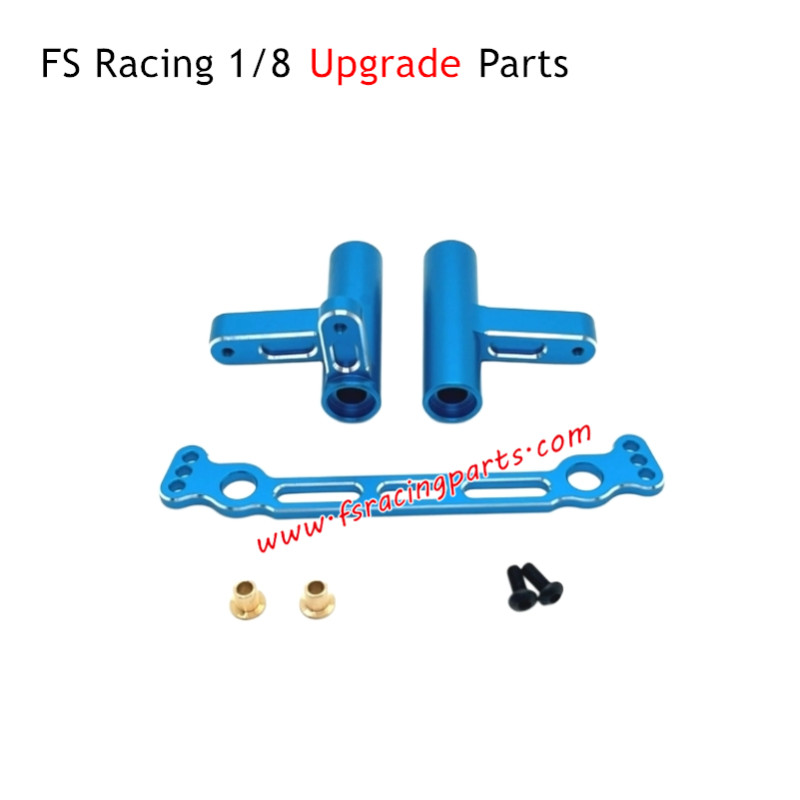 FS RACING 1/8 Scale Shark Atom Upgrade Parts Steering Kit Blue