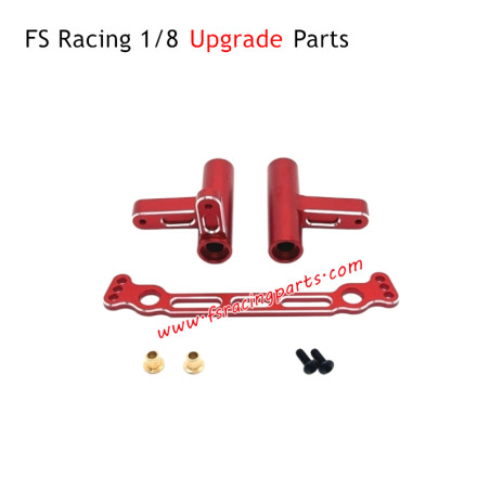 FS RACING 1/8 Scale Shark Atom Upgrade Parts Steering Kit Red