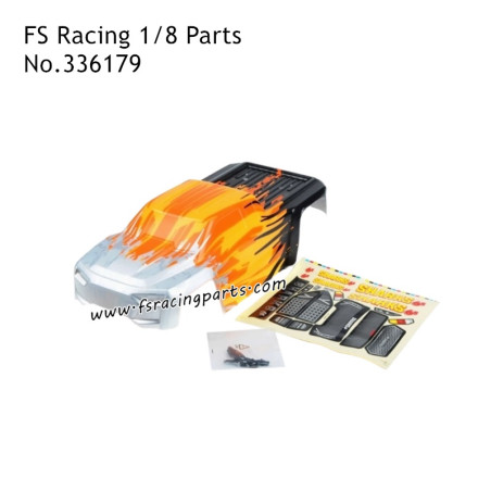 Car Shell Gold 336179 Parts for FS RACING 1/8 Scale Shark RC Car