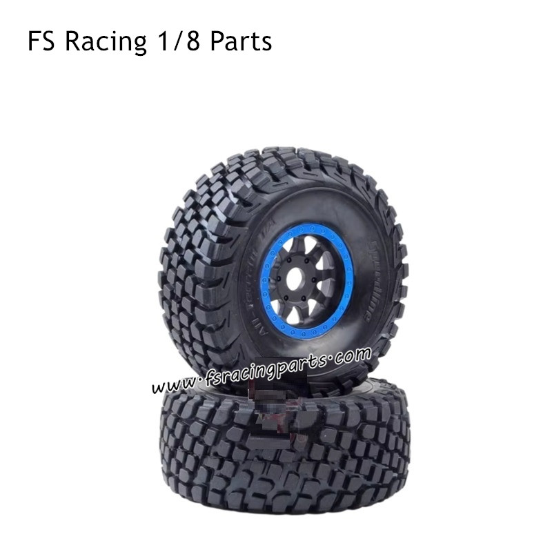 Wheels Red Parts for FS RACING 1/8 Scale Desert RC Car