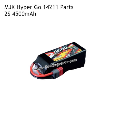 MJX Hyper Go 14211 RC Car Parts 2S 4500mAh Battery T-Plug