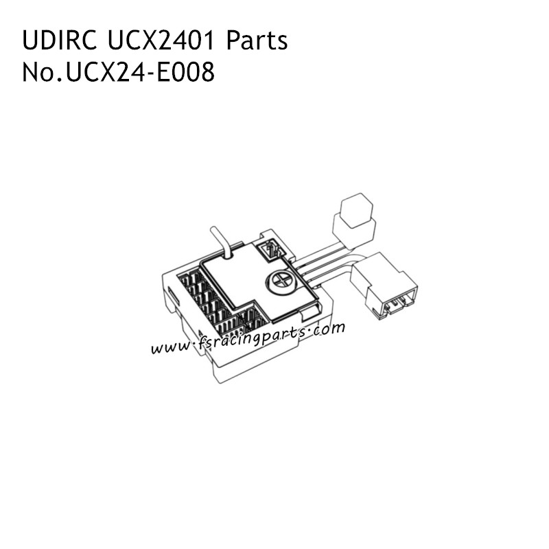 UDIRC UCX2401 RC Crawler Parts Brushless ESC and Receiver UCX24-E008