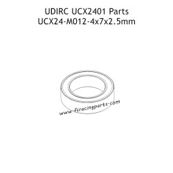 UDIRC UCX2401 RC Crawler Parts 4x7x2.5mm Ball Bearing UCX24-M012