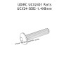 UDIRC UCX2401 Parts 1.4x8mm PM Hexagon Socket Button Head Machine Screw UCX24-S002