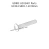 UDIRC UCX2401 Parts 1.4x10mm PM Hexagon Socket Button Head Machine Screw UCX24-S003