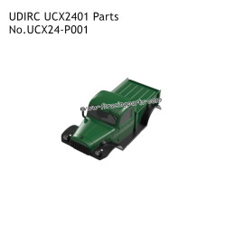 UDIRC UCX2401 RC Crawler Parts Car Shell Green UCX24-P001