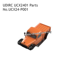UDIRC UCX2401 RC Crawler Parts Car Shell Orange UCX24-P001