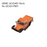 UDIRC UCX2401 RC Crawler Parts Car Shell Orange UCX24-P001