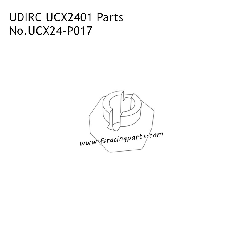 UDIRC UCX2401 RC Crawler Parts Wheel Adapters UCX24-P017