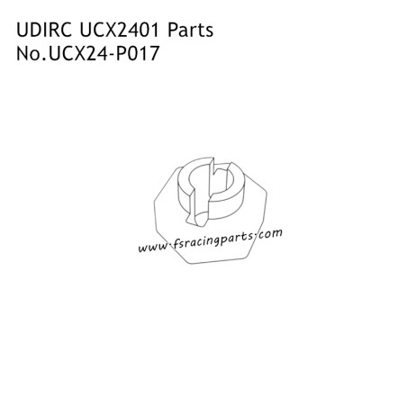 UDIRC UCX2401 RC Crawler Parts Wheel Adapters UCX24-P017