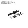 UDIRC UCX2401 RC Crawler Parts Rear Axle UCX24-P021