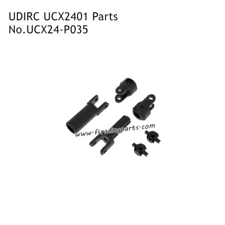 UDIRC UCX2401 RC Truck Parts Center Driveshaft UCX24-P035