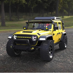 RC Chuang KE CK5811 High Speed Brushless RC Car Yellow