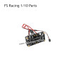 FSR RACING 1/10 Scale RC Truck Parts Dual Motor Fan for 4985-1717 Motor Black