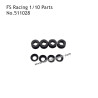 FS RACING 1/10 Scale Parts Steering Head Ball Nut, FS RACING 511028S