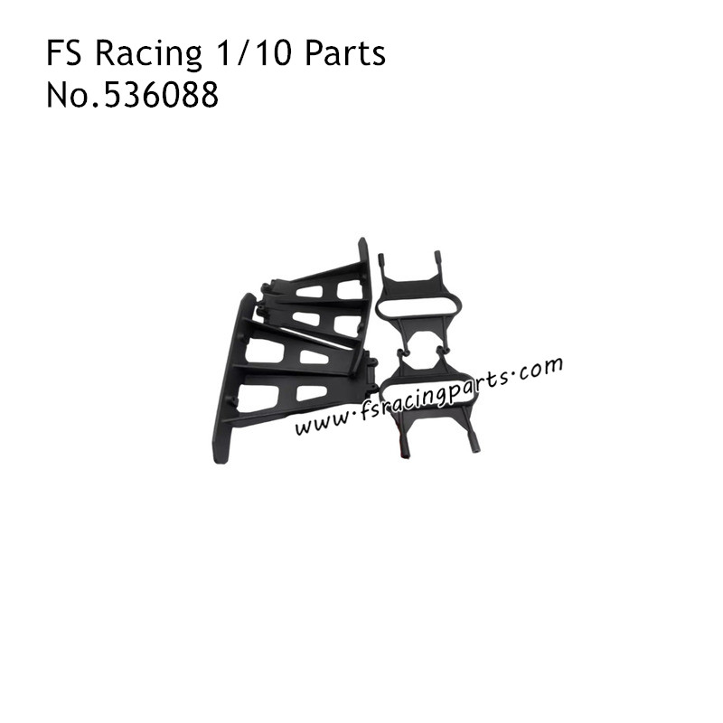 FS RACING 1/10 Scale Short Course Truck Parts Front and Rear Impact Protection, FS RACING 536088