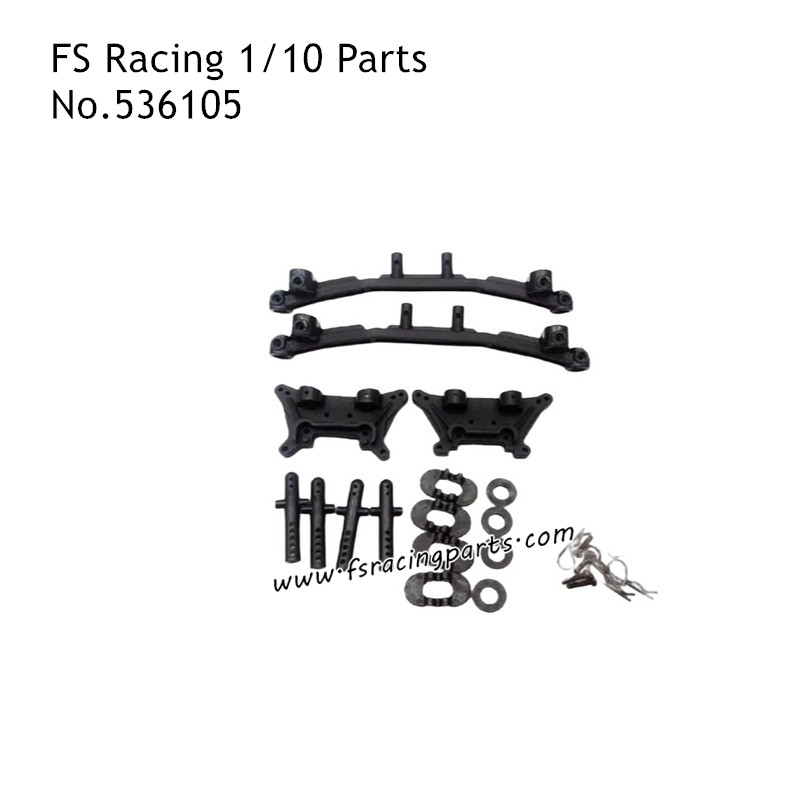 FS RACING 1/10 Scale Liberty RC Car Parts Hardened Shell Columns, FS RACING 536105