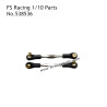 FS RACING 1/10 Scale RC Car Parts Steering Tie Rods, FS RACING 538536