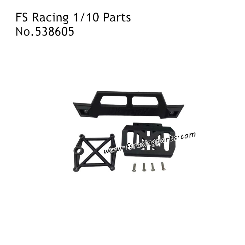 FS RACING 1/10 Scale Monster and Short Course Truck Parts Rear Crash Barrier, FS RACING 538605