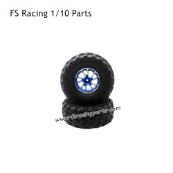 FS RACING 1/10 Scale Parts 118mm Wheels Blue