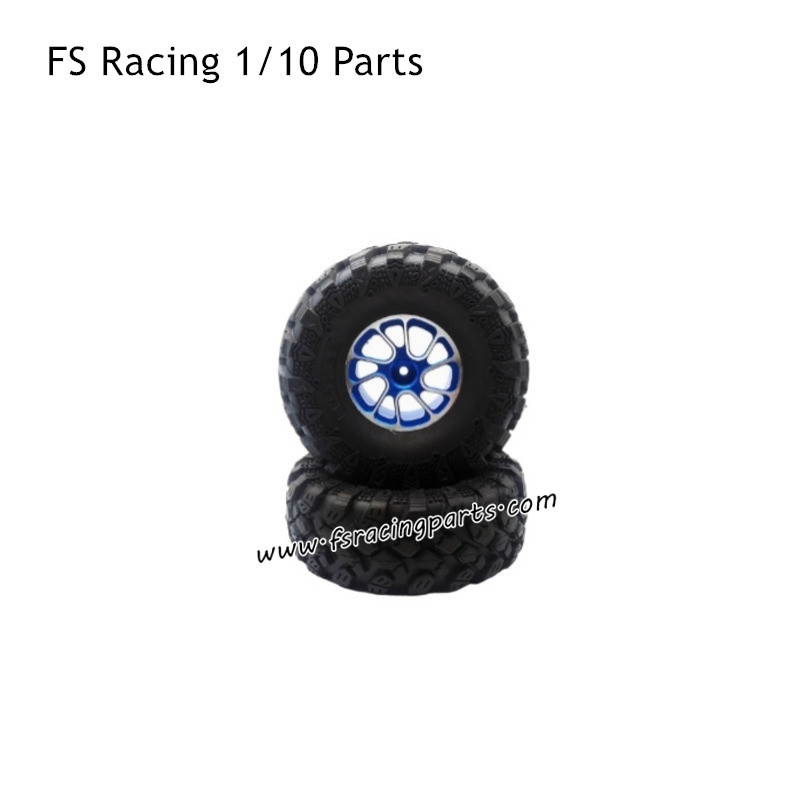 FS RACING 1/10 Scale Parts 118mm Wheels Blue