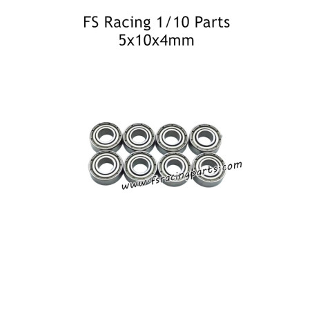 FSR RACING 1/10 Scale Parts 5x10x4MM Bearings