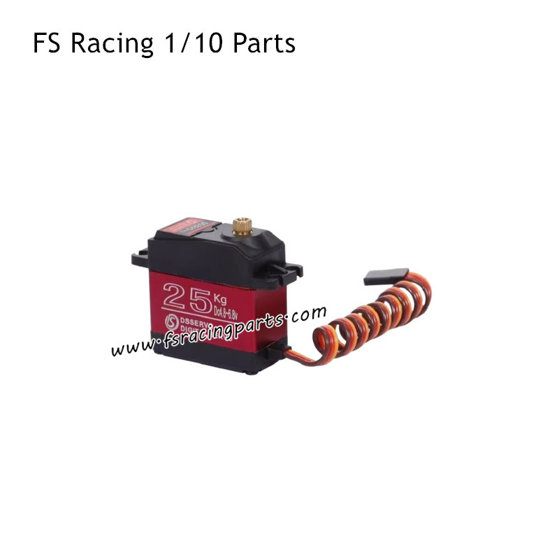 FS RACING 1/10 Scale High Speed Racing Car Parts DS25kg Metal Gear Digital Servos