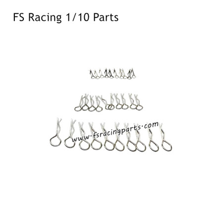 FS RACING 1/10 Scale Parts Fixed R-buckle Without Rope, FS RACING Parts