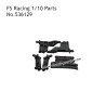 FS RACING 1/10 Scale Parts Car Shell Post Assembly 536129