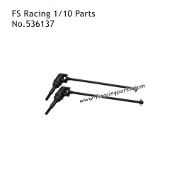 FS RACING 1/10 Scale RC Car Parts Front CVD Drive Shaft 536137, Professional Model Car