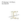 FS RACING 1/10 Scale RC Car Parts Front and Rear Arm Codes 536139, Professional Model Car