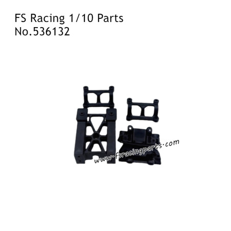 FS RACING 1/10 Scale Sniper RC Car Parts Front Bumper Set 536132