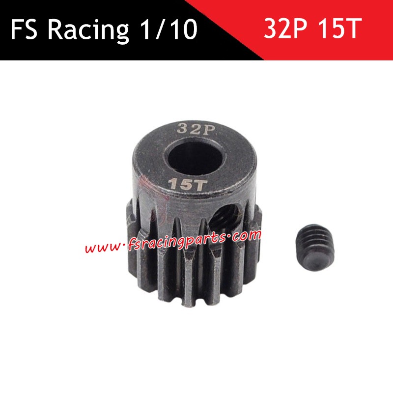 FS RACING 1/10 Scale Upgrade Parts 32P 15T Motor Gear
